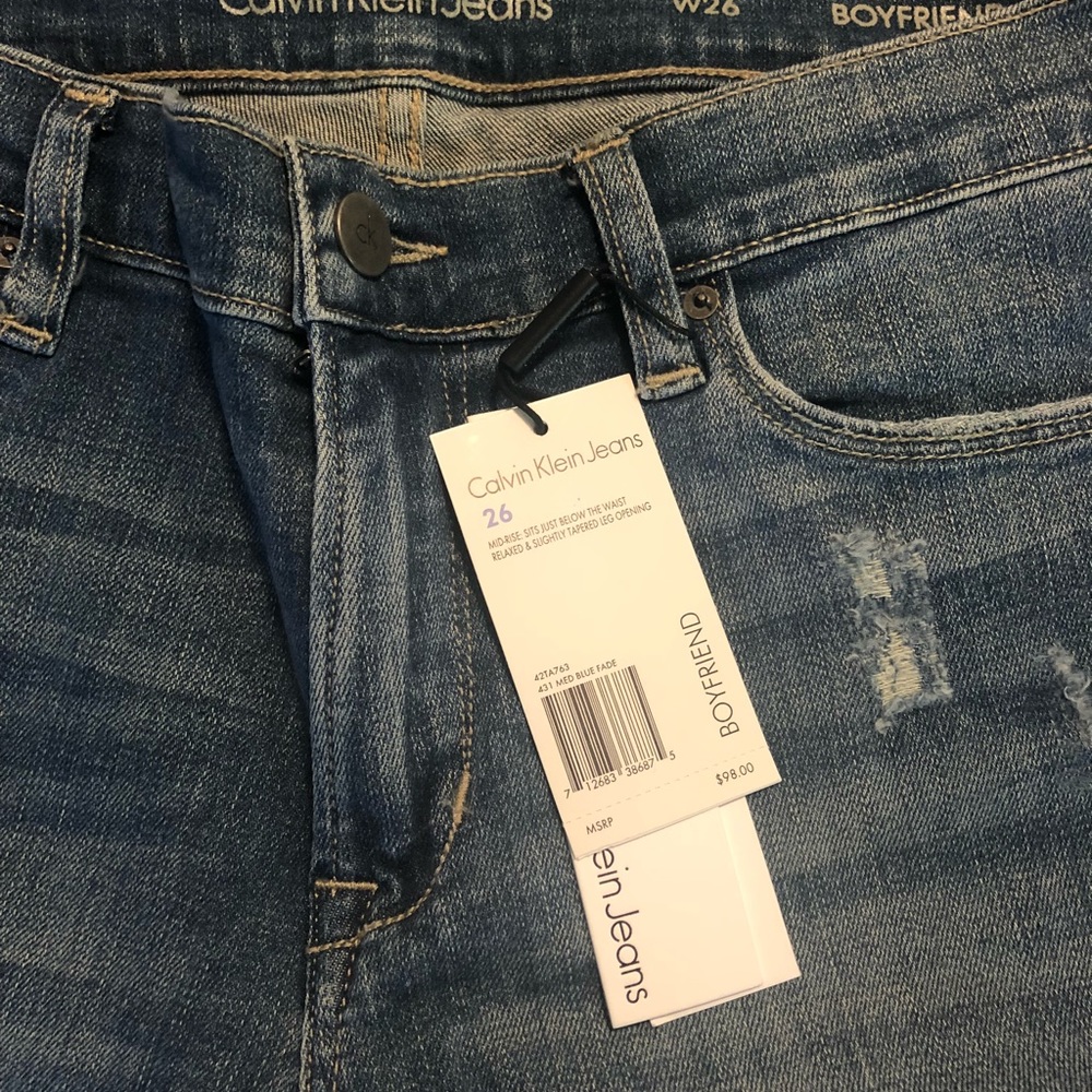 Calvin Klein Boyfriend Jeans